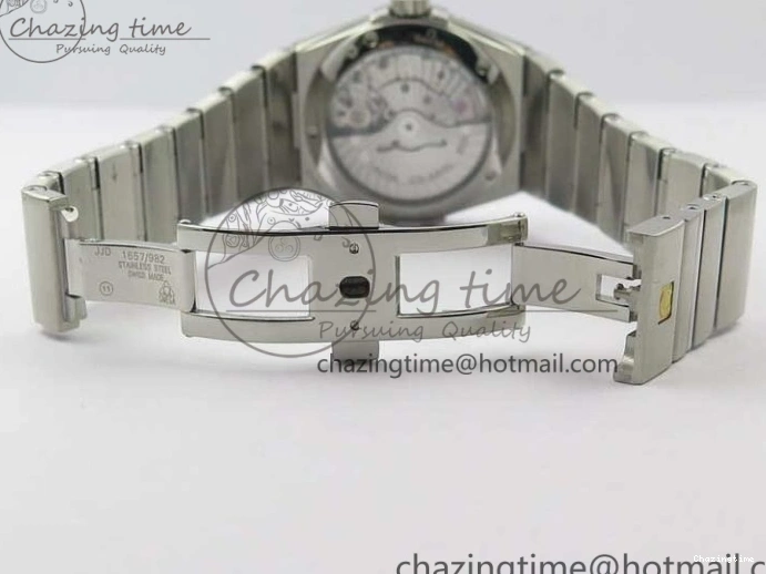 0423 Constellation 38mm SS VSF 1:1 Best Edition White Textured Dial on SS Bracelet A8500 Super Clone EasyCare 7919